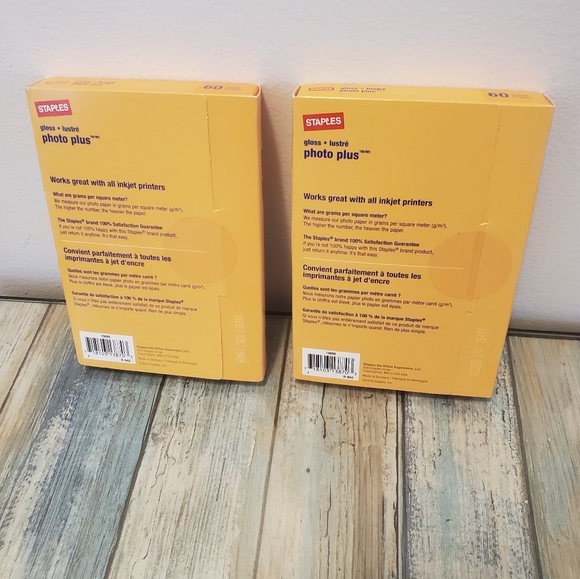 Staples blank photos 4x6 for printer - Picture 2 of 2